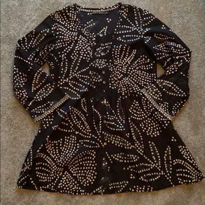 Gudrun Sjoden Button front Tunic EUC Small